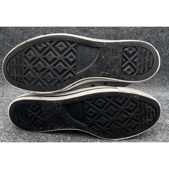 Converse All Star Men's Size 9 Grey Street Canvas Mid Top Sneaker 155742F - Picture 8 of 13